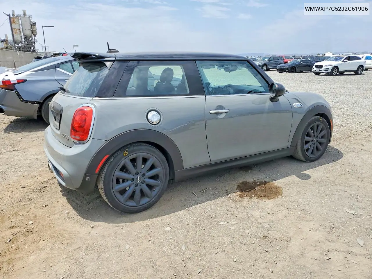 2018 Mini Cooper S VIN: WMWXP7C52J2C61906 Lot: 58311696