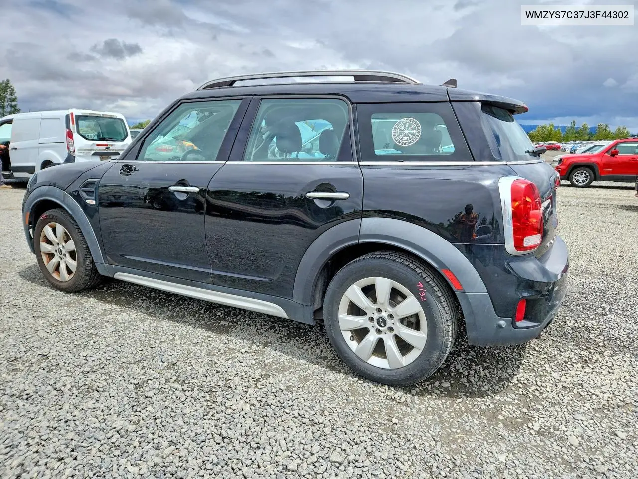 2018 Mini Cooper Countryman VIN: WMZYS7C37J3F44302 Lot: 58788596