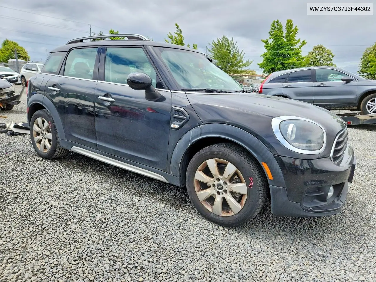 2018 Mini Cooper Countryman VIN: WMZYS7C37J3F44302 Lot: 58788596