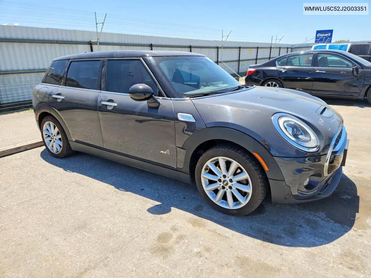 2018 Mini Cooper S Clubman All4 VIN: WMWLU5C52J2G03351 Lot: 58966536