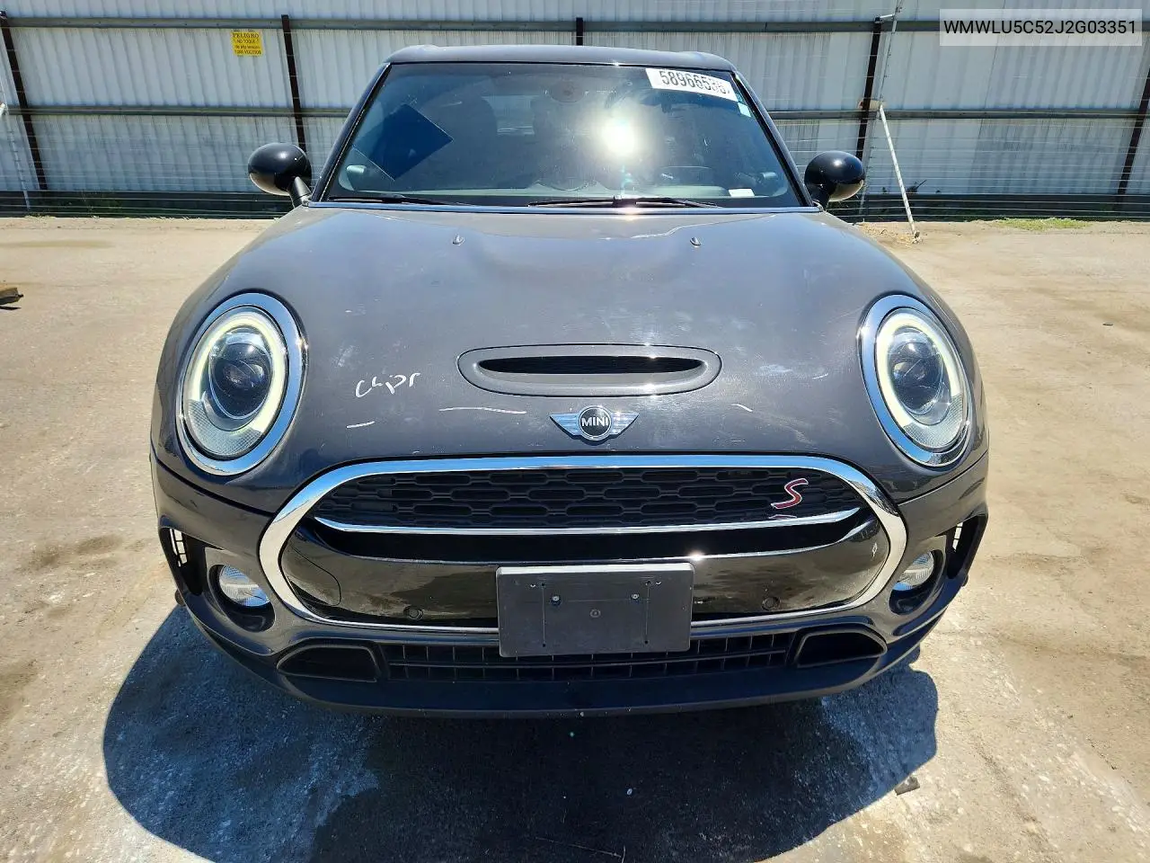 2018 Mini Cooper S Clubman All4 VIN: WMWLU5C52J2G03351 Lot: 58966536