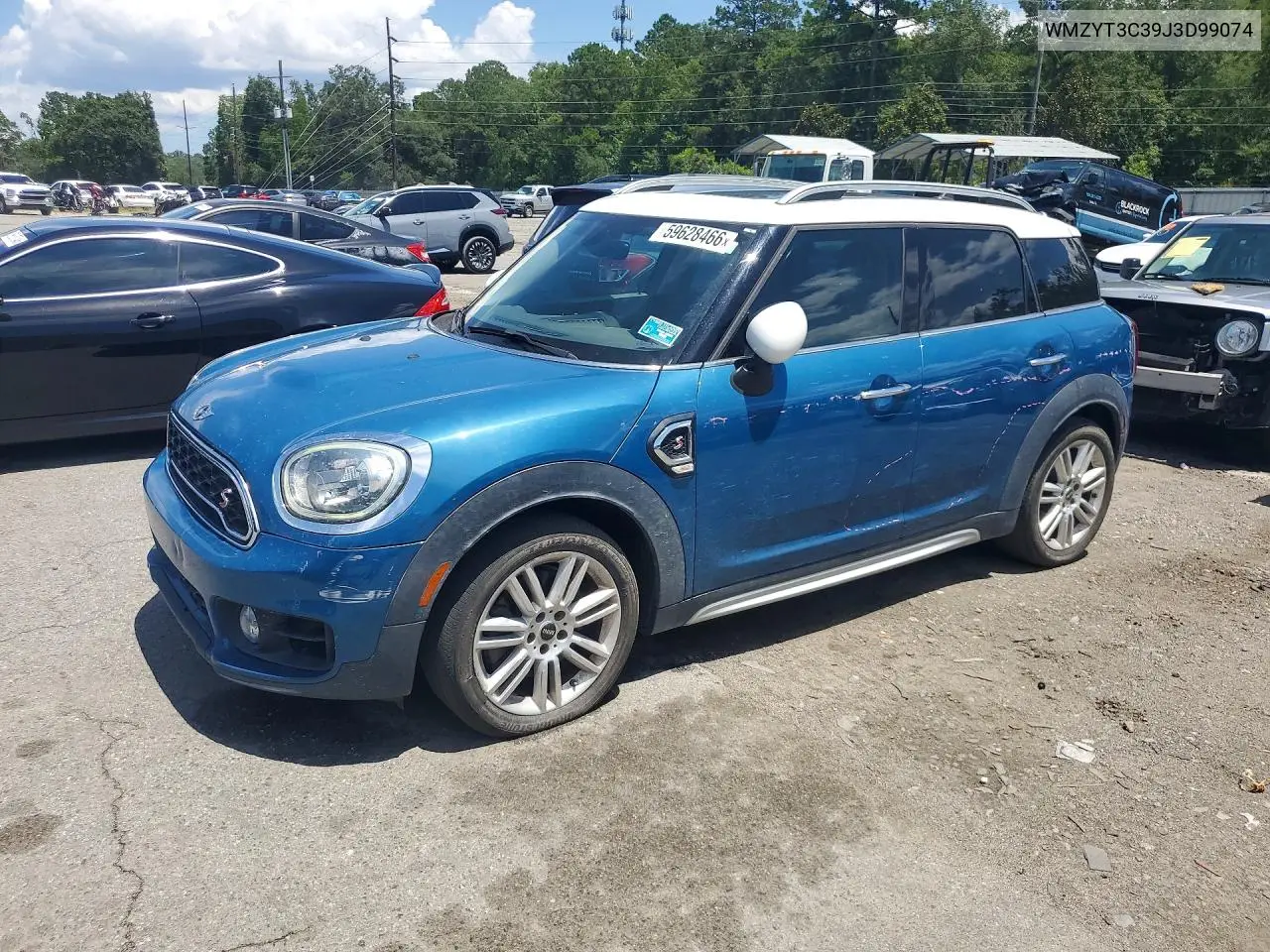 2018 Mini Cooper S Countryman VIN: WMZYT3C39J3D99074 Lot: 59628466