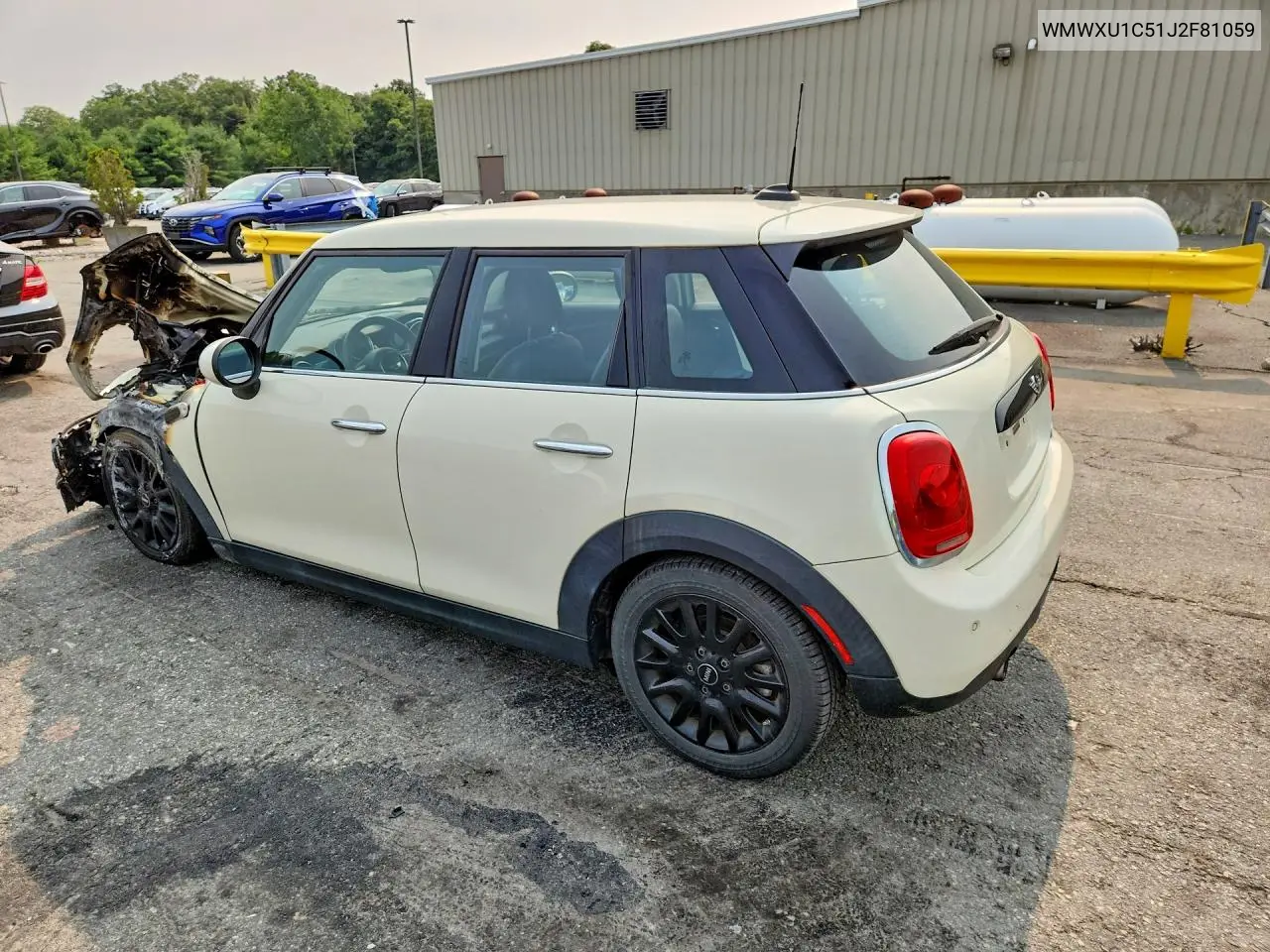 2018 Mini Cooper VIN: WMWXU1C51J2F81059 Lot: 60181626