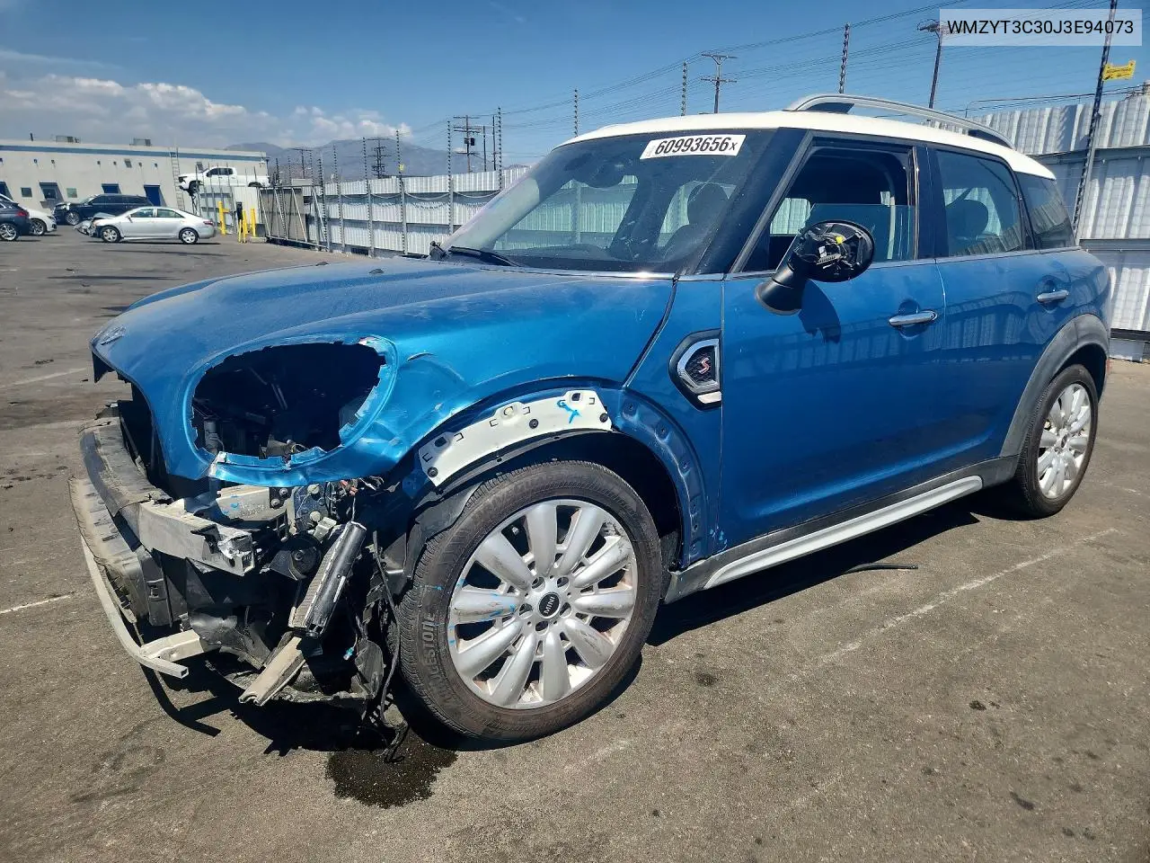 2018 Mini Cooper S Countryman VIN: WMZYT3C30J3E94073 Lot: 60993656
