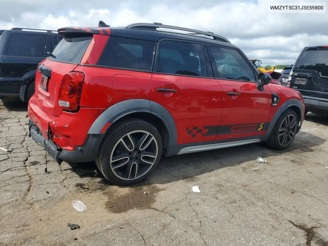 2018 Mini Cooper S Countryman All4 VIN: WMZYT5C31J3E59800 Lot: 61842616