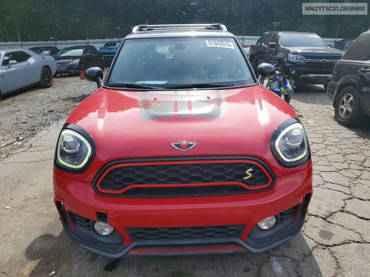 2018 Mini Cooper S Countryman All4 VIN: WMZYT5C31J3E59800 Lot: 61842616