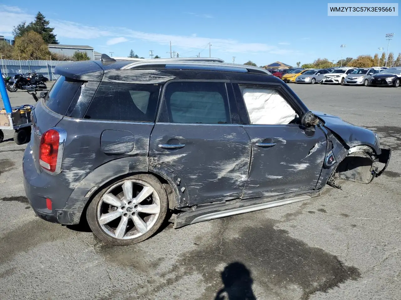 2019 Mini Cooper S Countryman VIN: WMZYT3C57K3E95661 Lot: 53659786