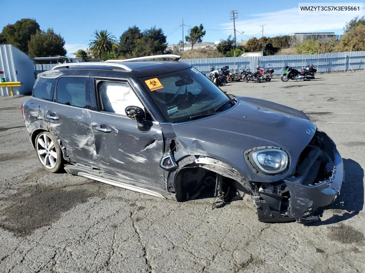 2019 Mini Cooper S Countryman VIN: WMZYT3C57K3E95661 Lot: 53659786