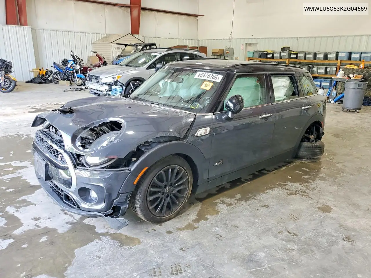 2019 Mini Cooper S Clubman All4 VIN: WMWLU5C53K2G04669 Lot: 60476266