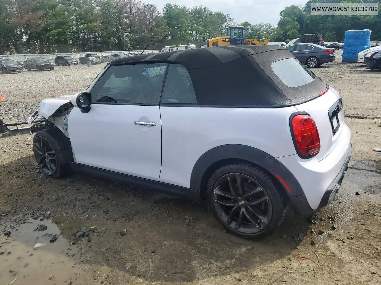 2019 Mini Cooper S VIN: WMWWG9C51K3E39789 Lot: 60598526