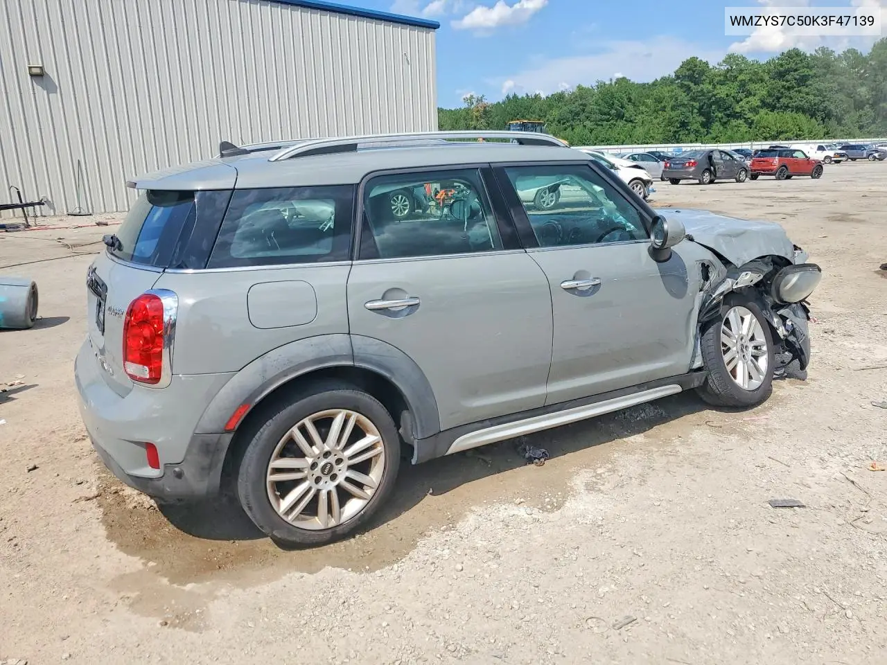 2019 Mini Cooper Countryman VIN: WMZYS7C50K3F47139 Lot: 60802946