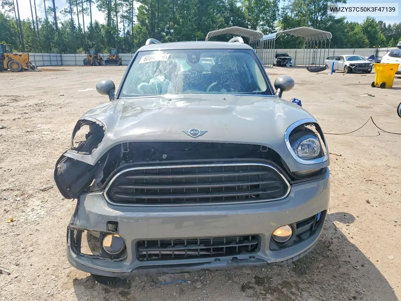 2019 Mini Cooper Countryman VIN: WMZYS7C50K3F47139 Lot: 60802946