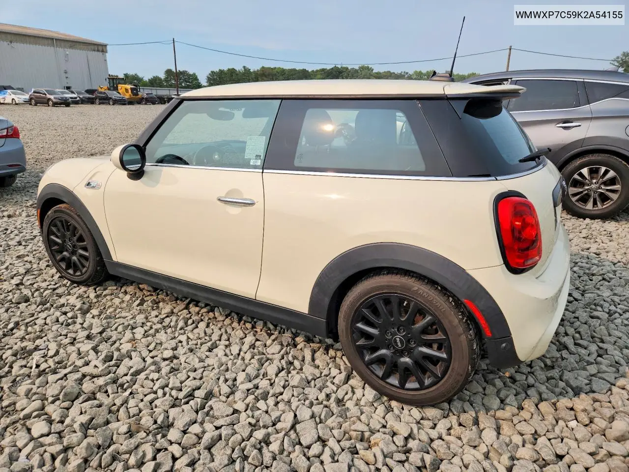 2019 Mini Cooper S VIN: WMWXP7C59K2A54155 Lot: 60862086