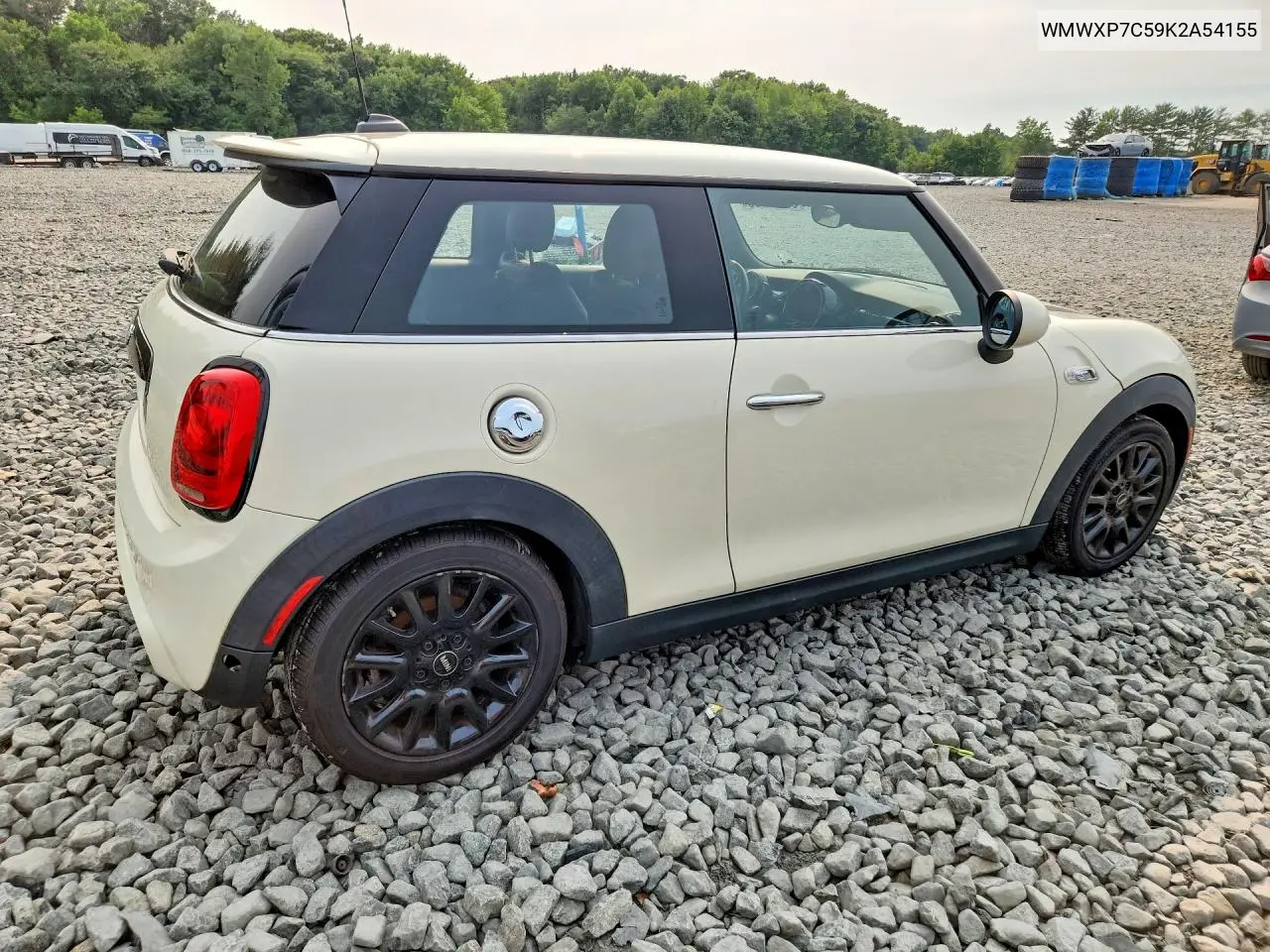 2019 Mini Cooper S VIN: WMWXP7C59K2A54155 Lot: 60862086