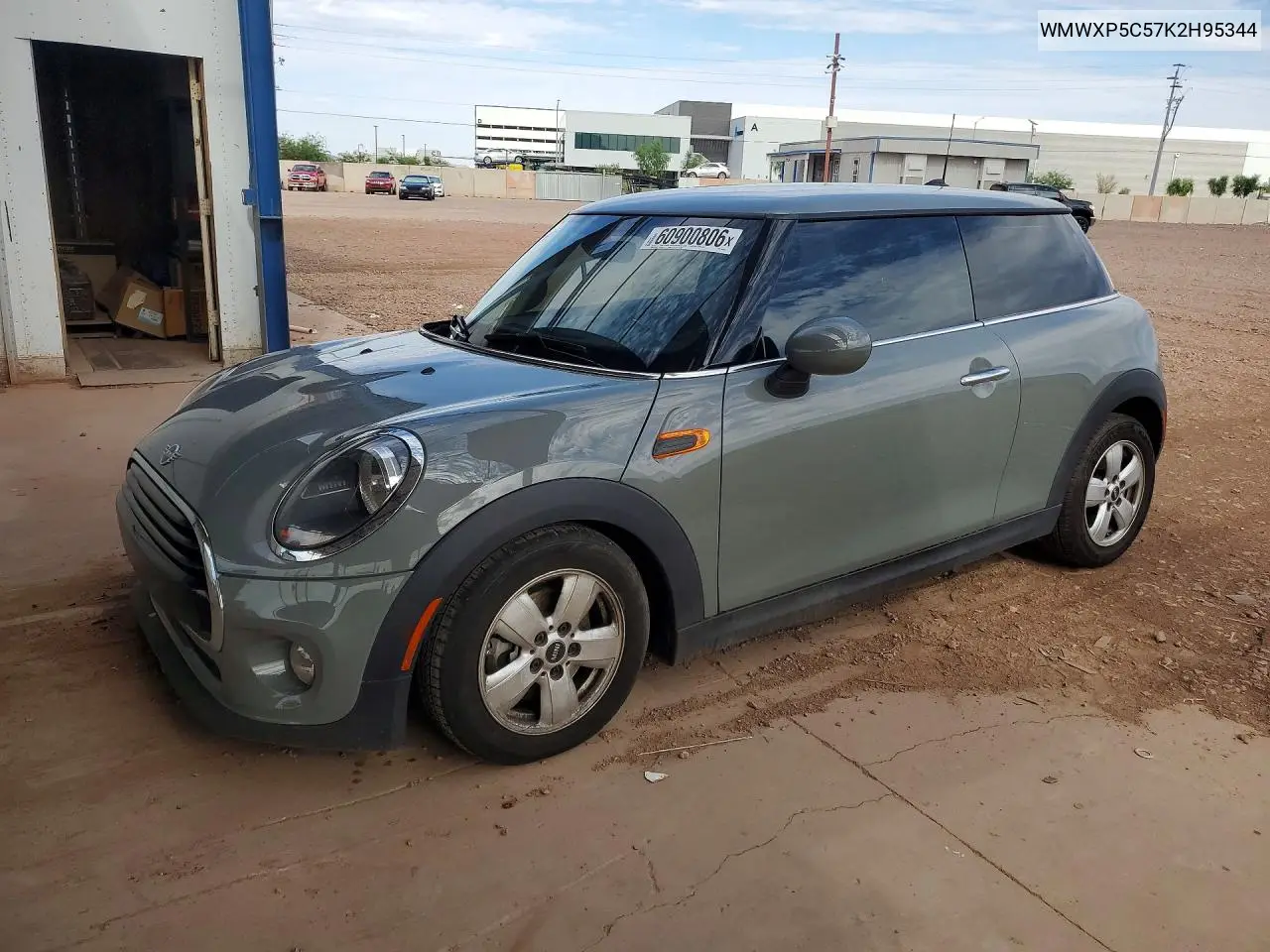 2019 Mini Cooper VIN: WMWXP5C57K2H95344 Lot: 60900806
