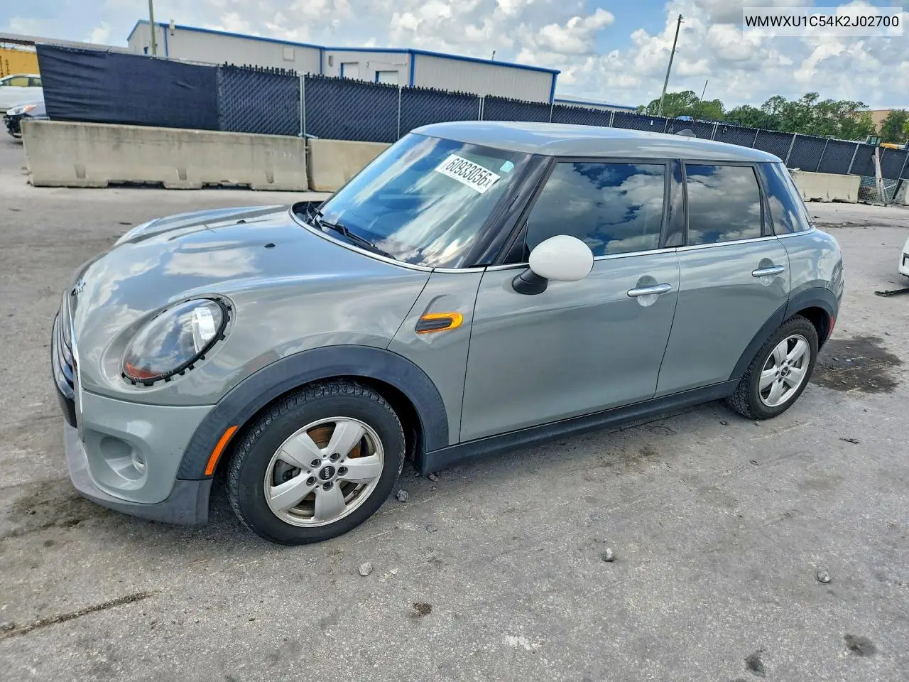 2019 Mini Cooper VIN: WMWXU1C54K2J02700 Lot: 60933056