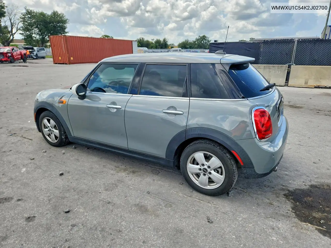2019 Mini Cooper VIN: WMWXU1C54K2J02700 Lot: 60933056