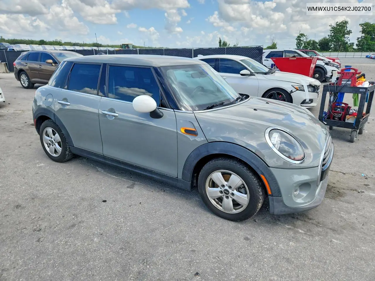 2019 Mini Cooper VIN: WMWXU1C54K2J02700 Lot: 60933056