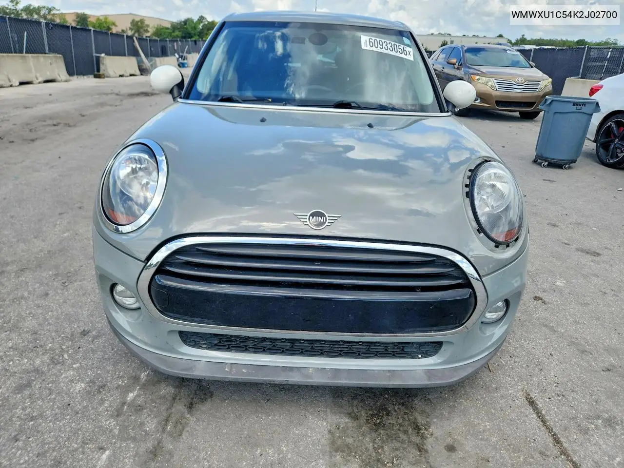 2019 Mini Cooper VIN: WMWXU1C54K2J02700 Lot: 60933056