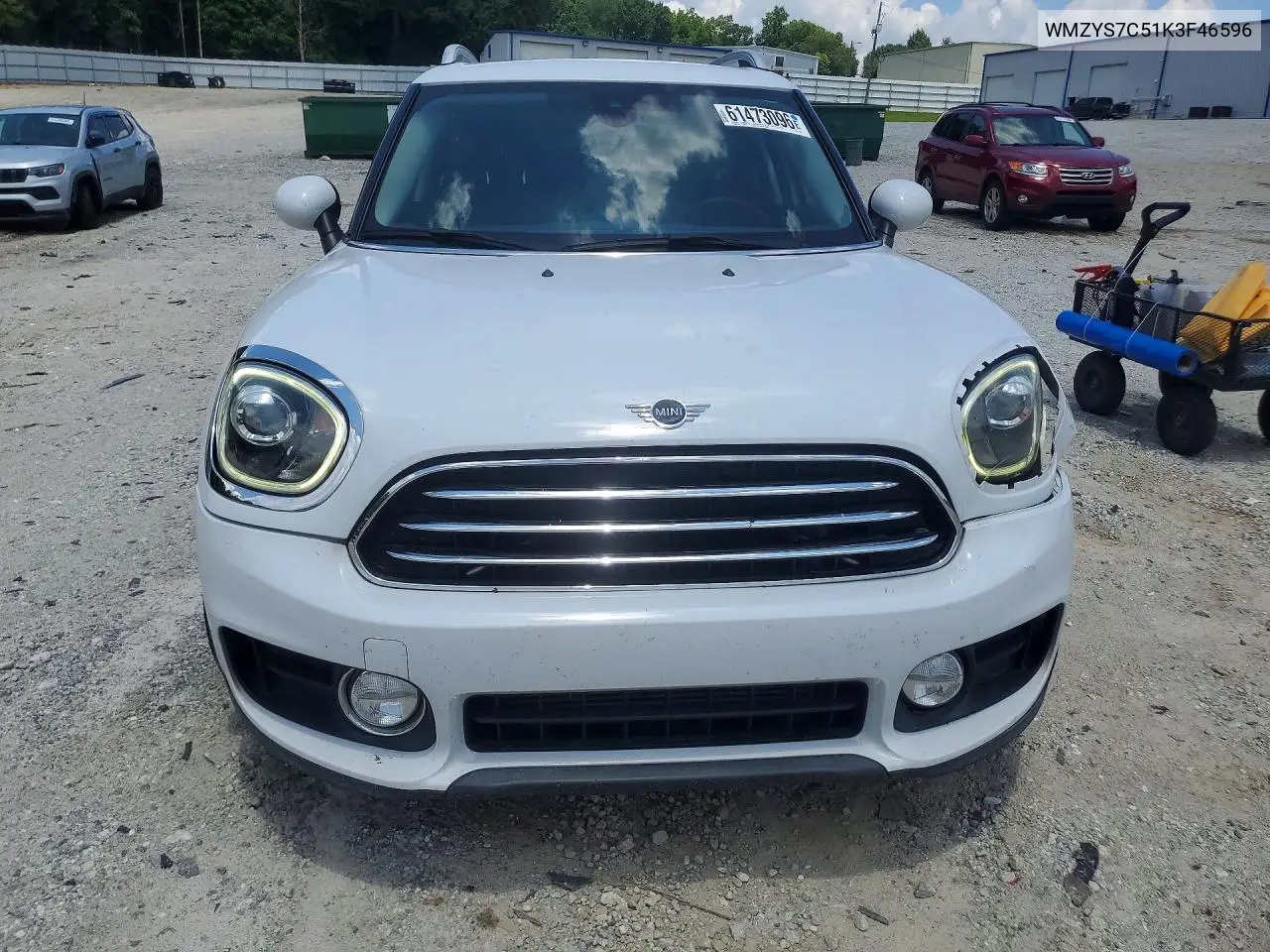 2019 Mini Cooper Countryman VIN: WMZYS7C51K3F46596 Lot: 61473096
