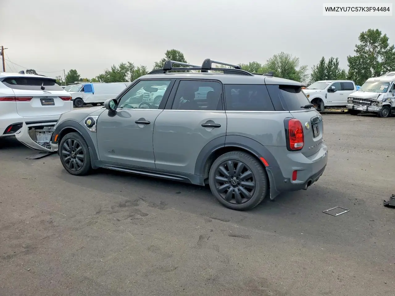 2019 Mini Cooper S E Countryman All4 VIN: WMZYU7C57K3F94484 Lot: 61553606