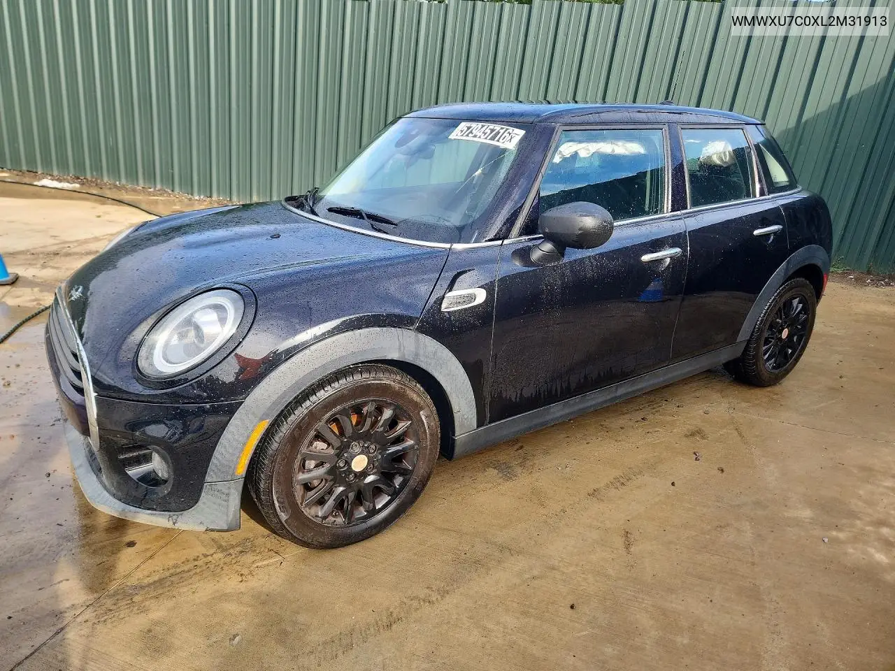 2020 Mini Cooper VIN: WMWXU7C0XL2M31913 Lot: 57945716