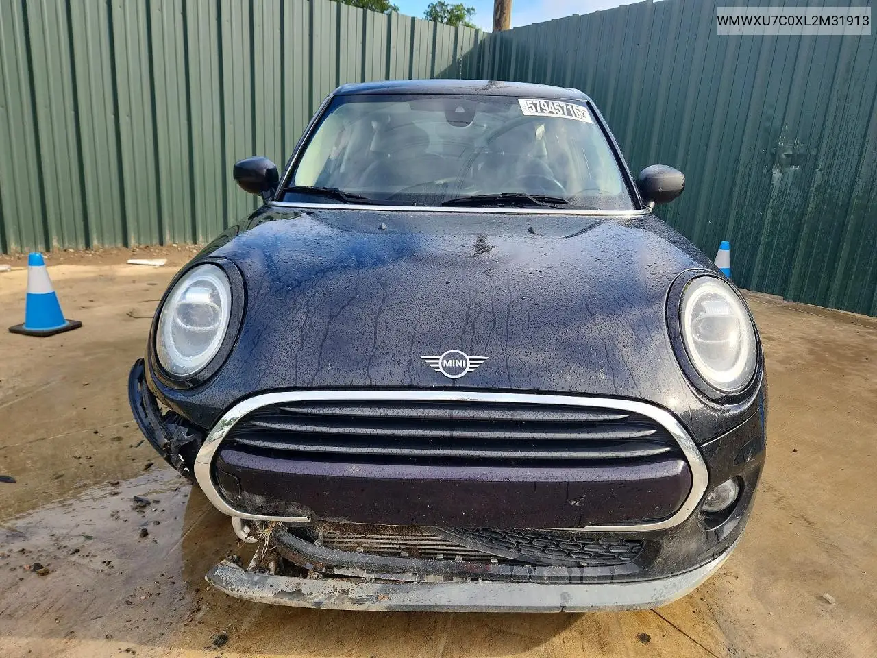 2020 Mini Cooper VIN: WMWXU7C0XL2M31913 Lot: 57945716