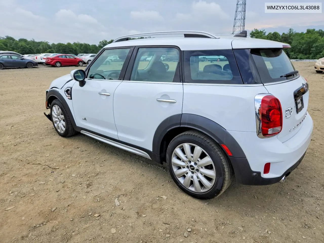 2020 Mini Cooper S Countryman All4 VIN: WMZYX1C06L3L43088 Lot: 60141446