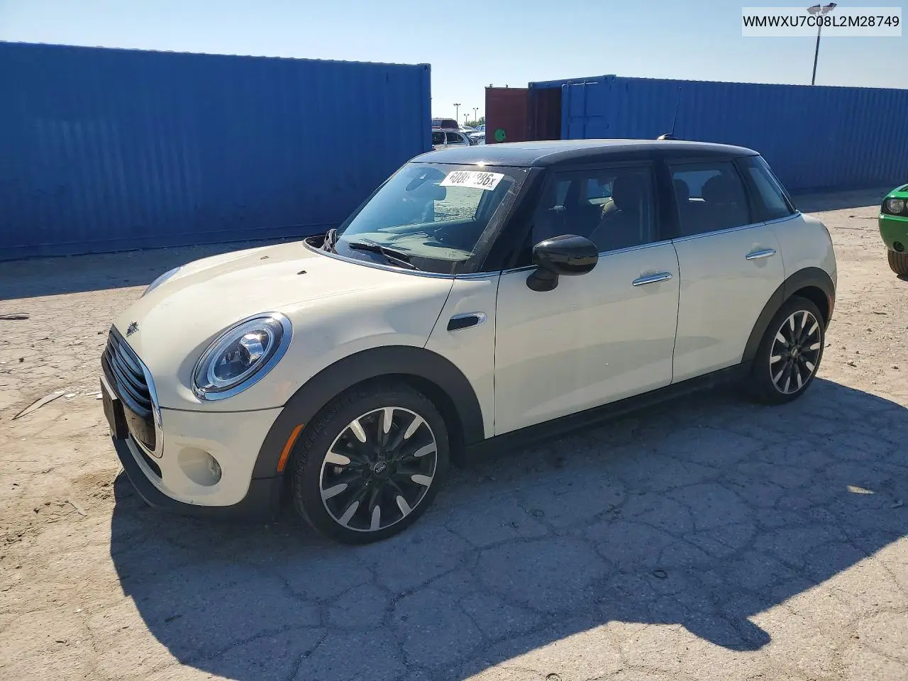 2020 Mini Cooper VIN: WMWXU7C08L2M28749 Lot: 60801286