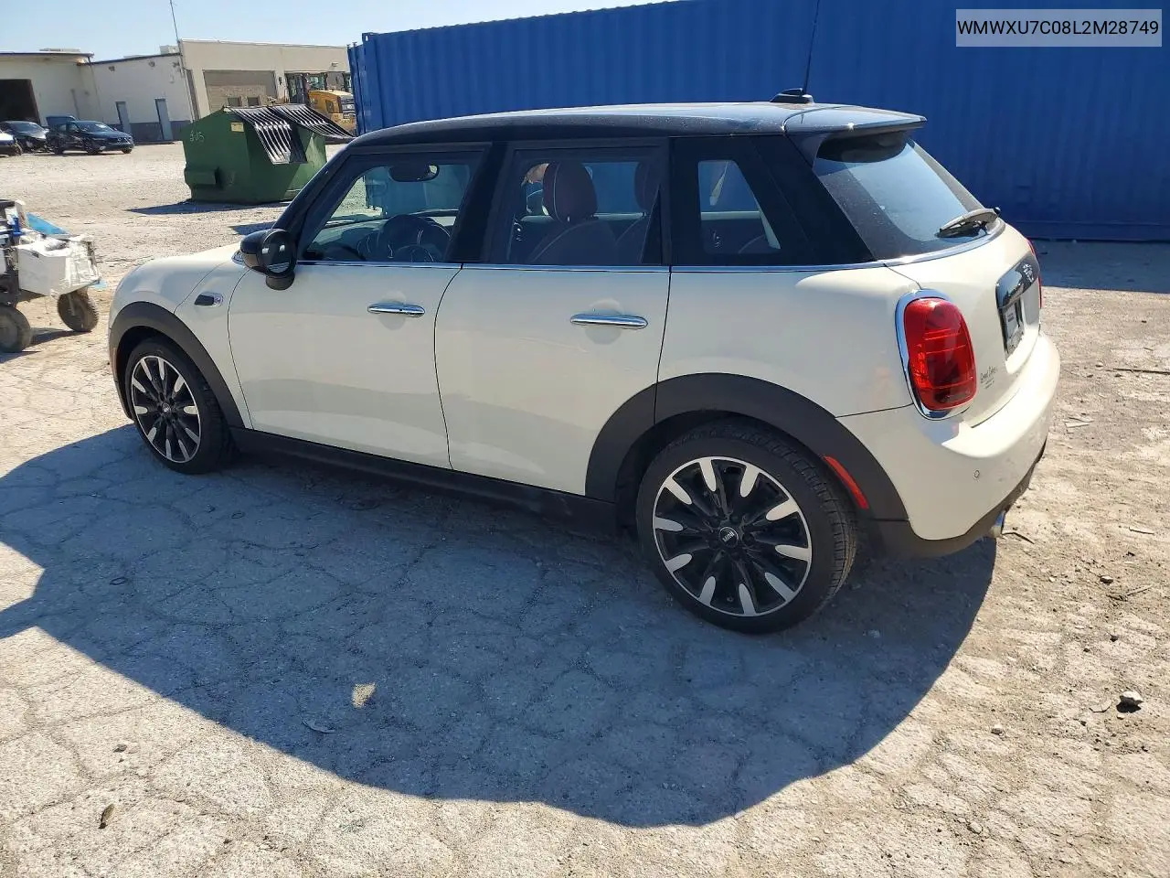 2020 Mini Cooper VIN: WMWXU7C08L2M28749 Lot: 60801286