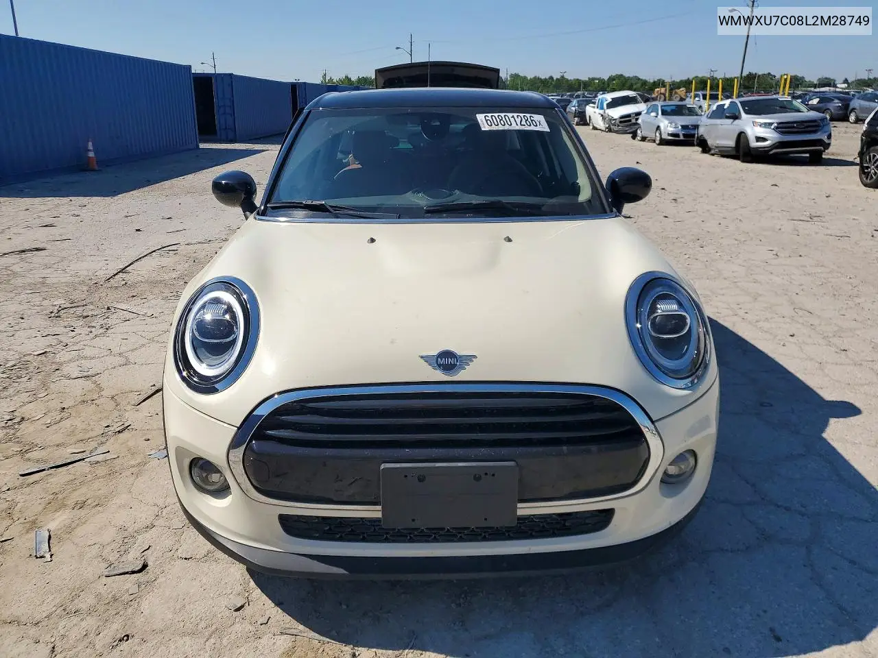 2020 Mini Cooper VIN: WMWXU7C08L2M28749 Lot: 60801286