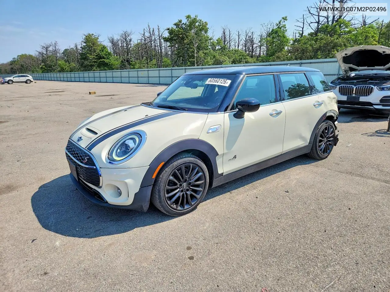 2021 Mini Cooper S Clubman All4 VIN: WMWXJ1C07M2P02496 Lot: 60560126