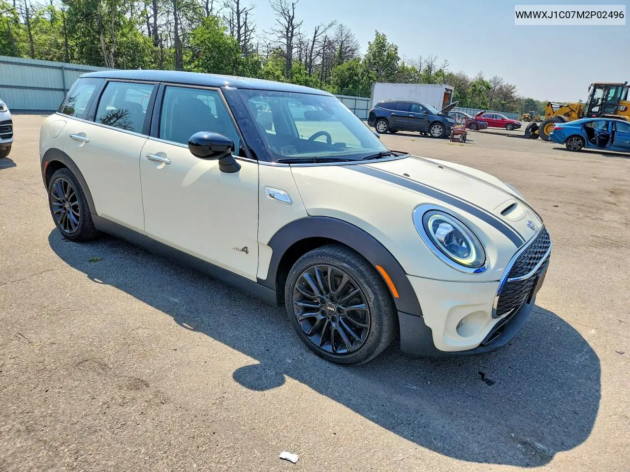 2021 Mini Cooper S Clubman All4 VIN: WMWXJ1C07M2P02496 Lot: 60560126