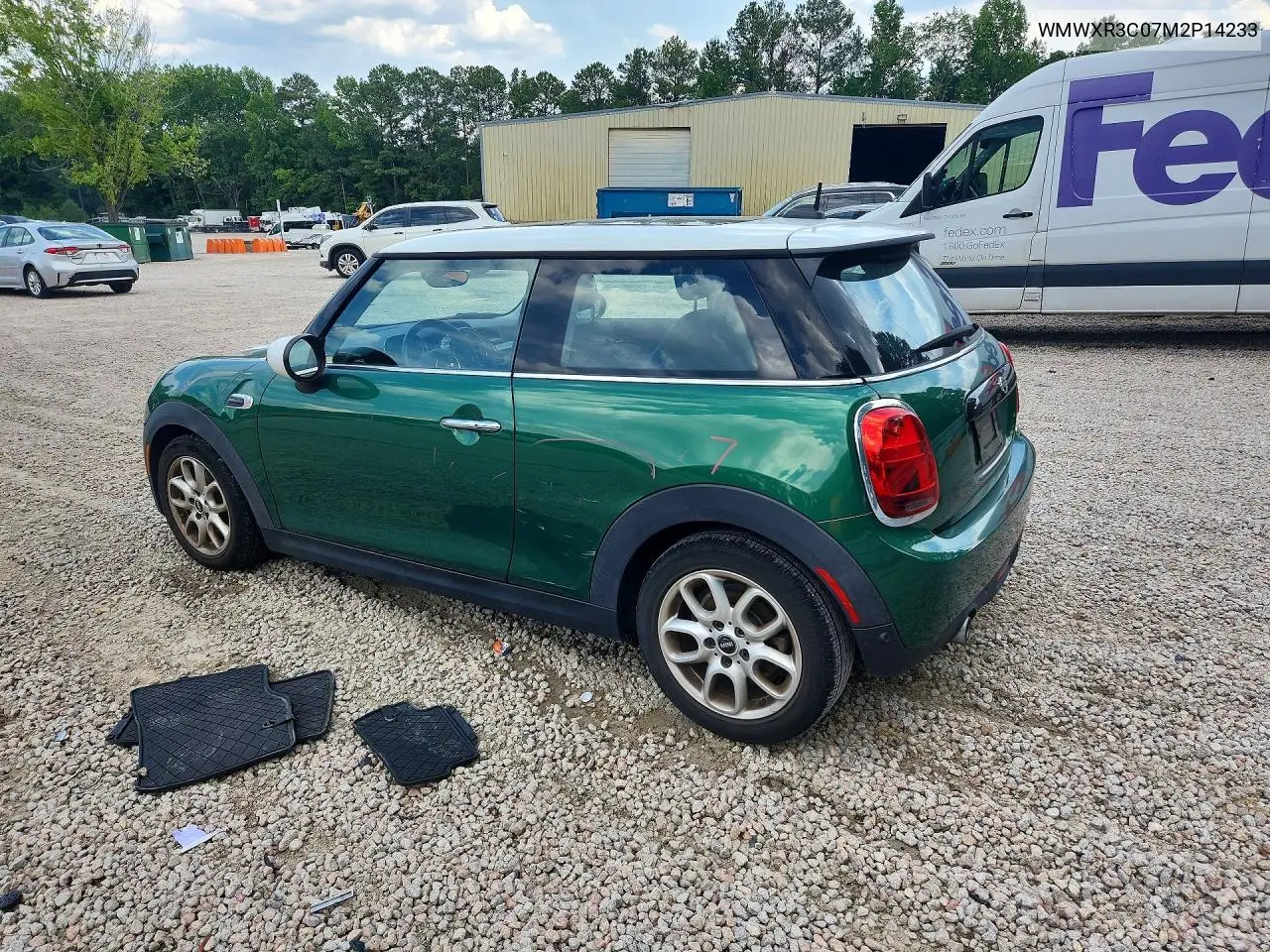2021 Mini Cooper VIN: WMWXR3C07M2P14233 Lot: 60578326