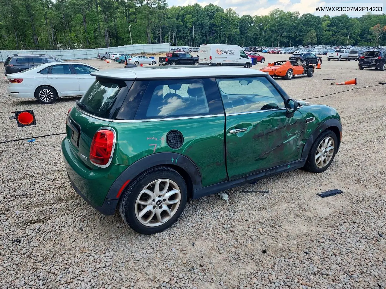 2021 Mini Cooper VIN: WMWXR3C07M2P14233 Lot: 60578326