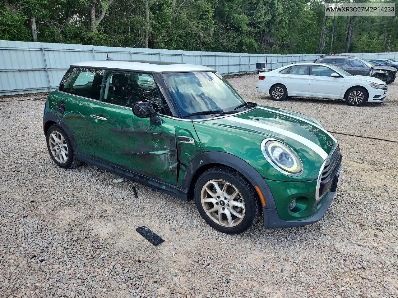 2021 Mini Cooper VIN: WMWXR3C07M2P14233 Lot: 60578326