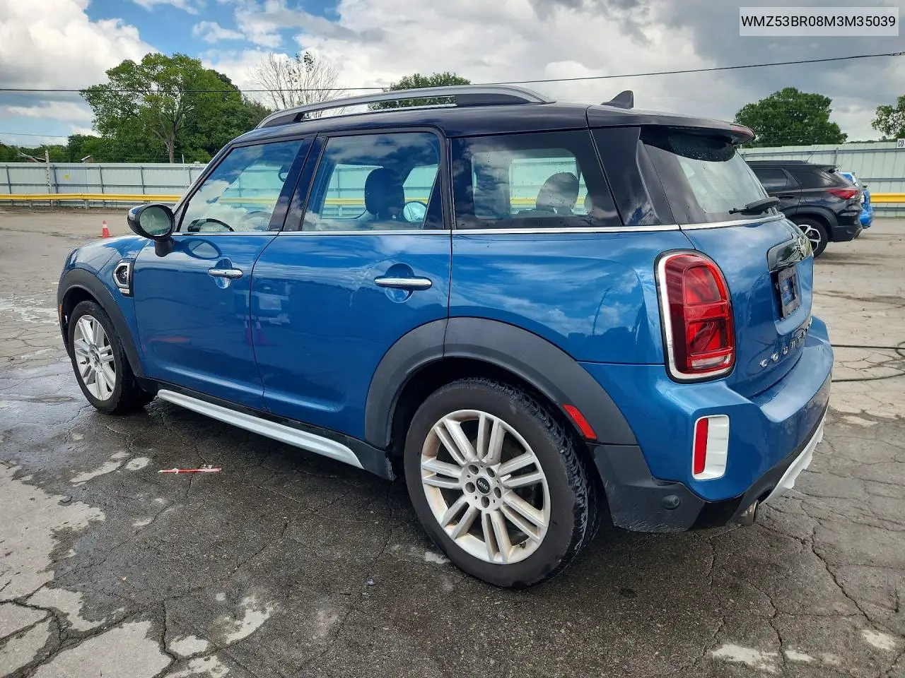 2021 Mini Cooper S Countryman VIN: WMZ53BR08M3M35039 Lot: 61082316