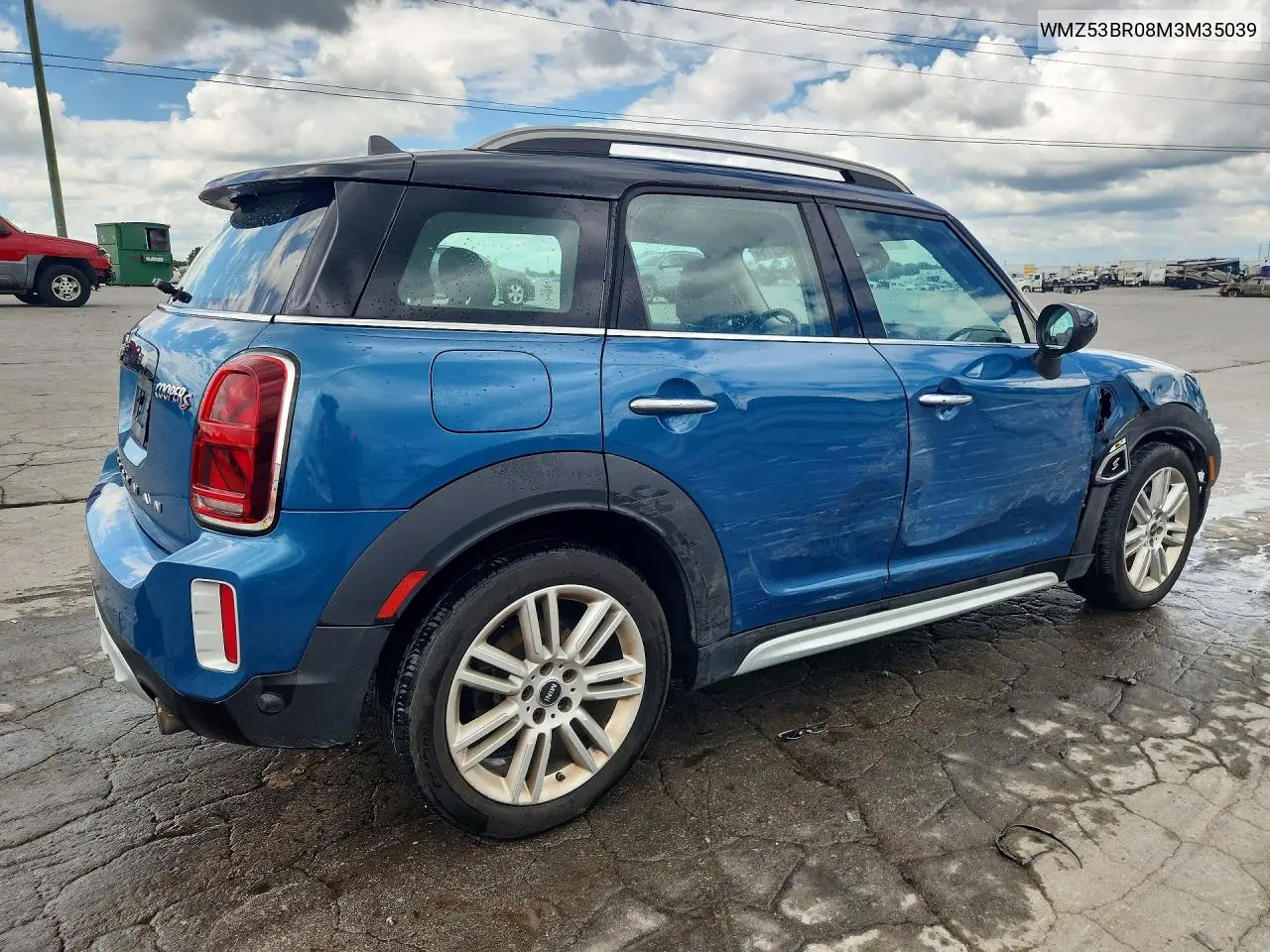 2021 Mini Cooper S Countryman VIN: WMZ53BR08M3M35039 Lot: 61082316