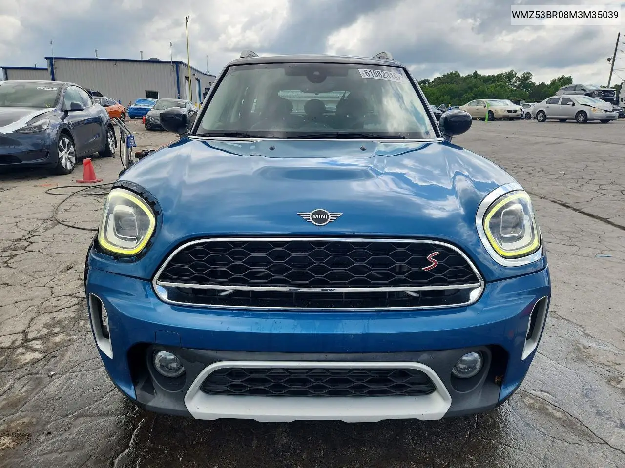 2021 Mini Cooper S Countryman VIN: WMZ53BR08M3M35039 Lot: 61082316