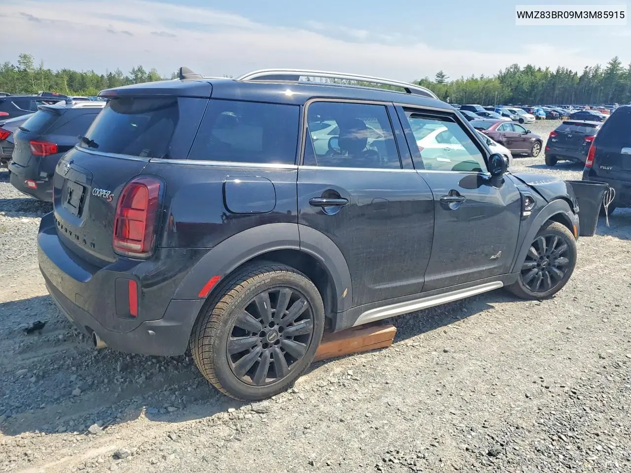 2021 Mini Cooper S Countryman All4 VIN: WMZ83BR09M3M85915 Lot: 61168806