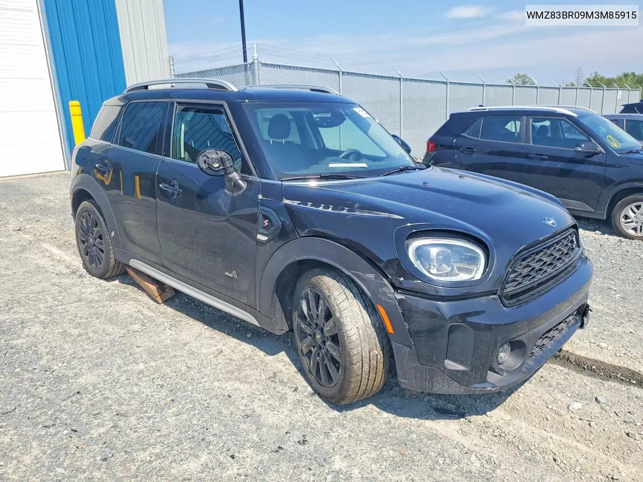 2021 Mini Cooper S Countryman All4 VIN: WMZ83BR09M3M85915 Lot: 61168806