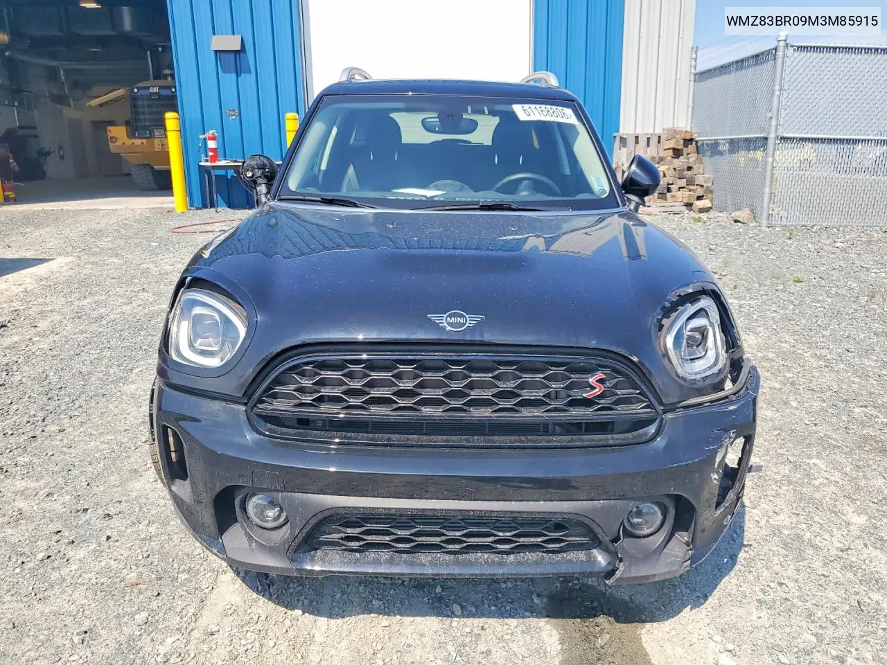 2021 Mini Cooper S Countryman All4 VIN: WMZ83BR09M3M85915 Lot: 61168806