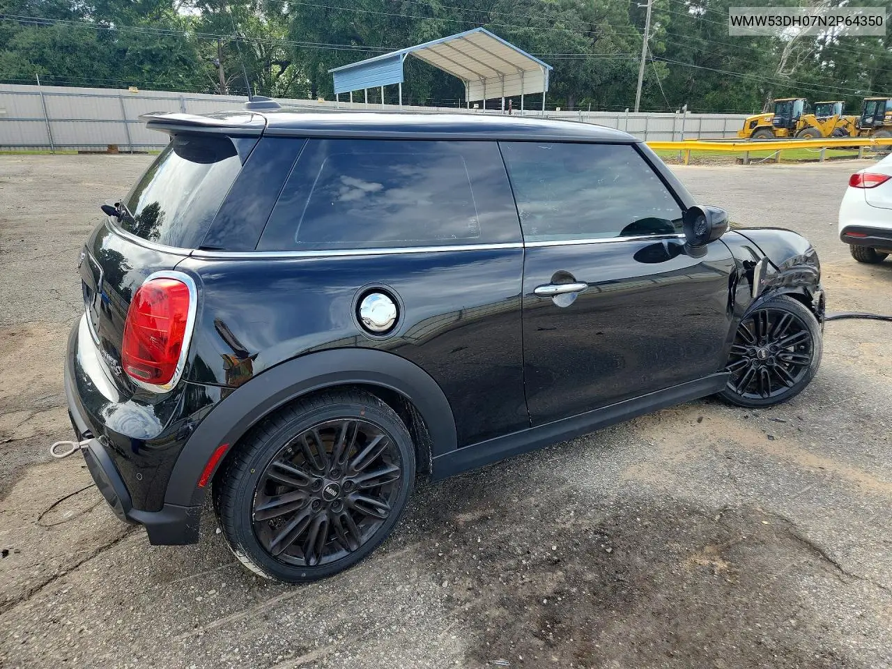 2022 Mini Cooper S VIN: WMW53DH07N2P64350 Lot: 59950326