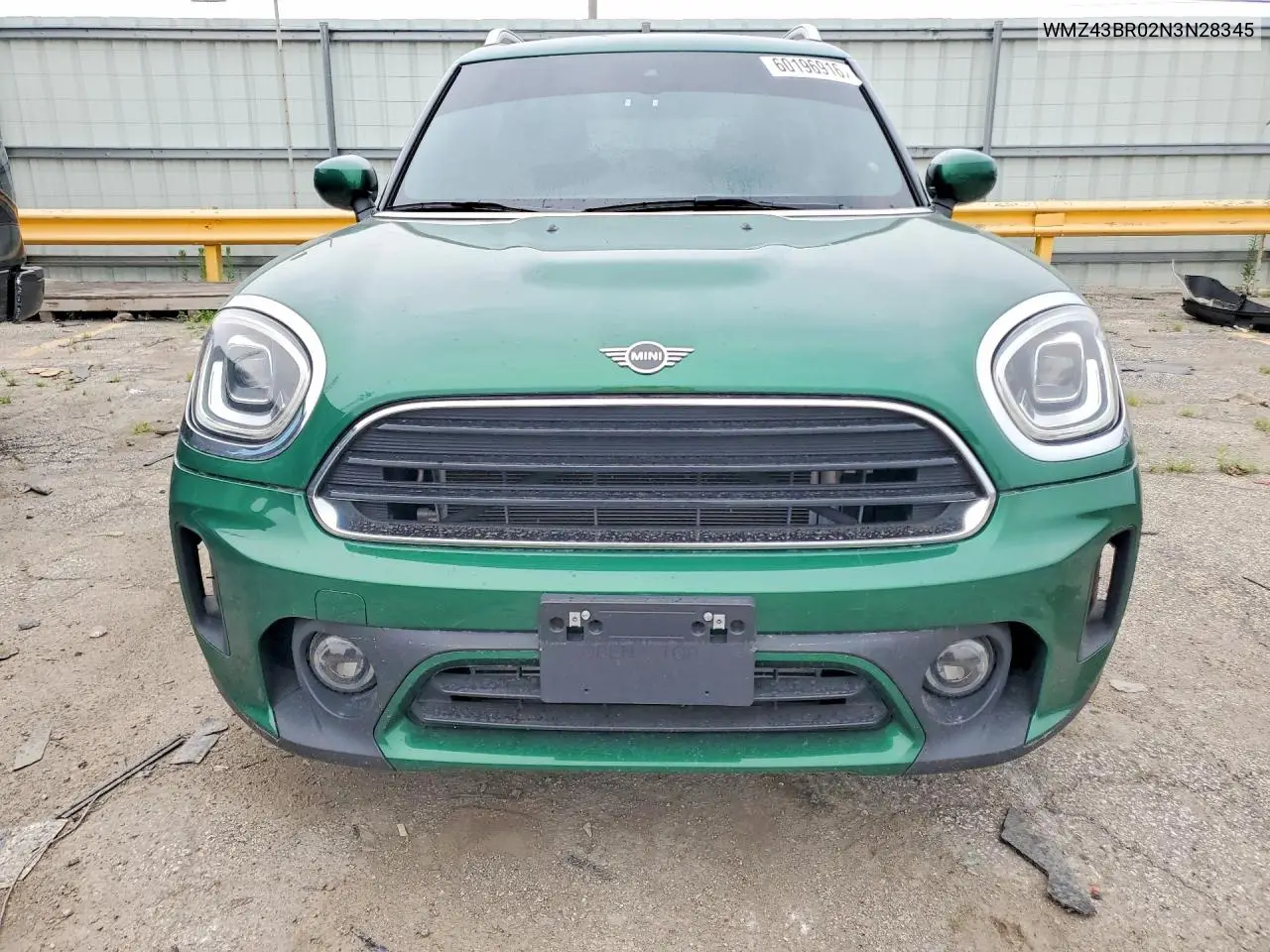 2022 Mini Cooper Countryman All4 VIN: WMZ43BR02N3N28345 Lot: 60196916