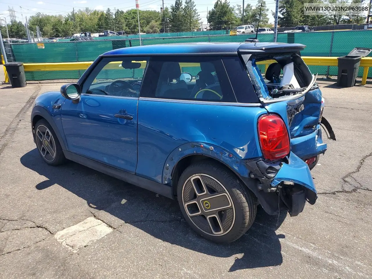 2022 Mini Cooper Se VIN: WMW13DJ03N2P63088 Lot: 60302746