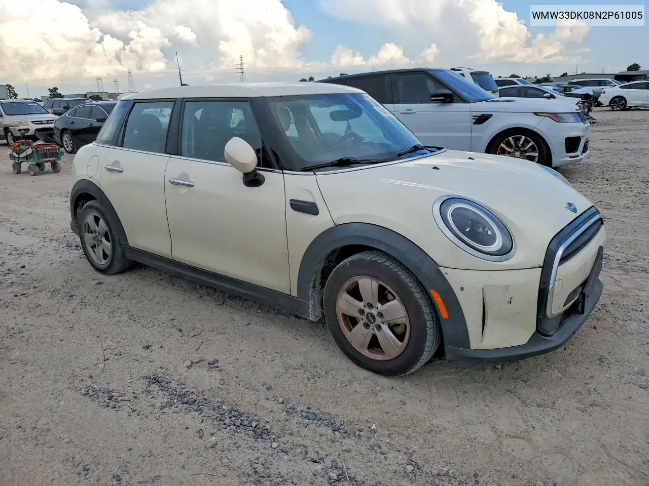 2022 Mini Cooper VIN: WMW33DK08N2P61005 Lot: 60421796
