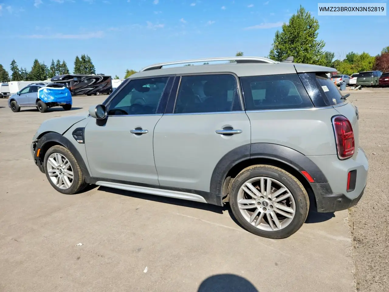 2022 Mini Cooper Countryman VIN: WMZ23BR0XN3N52819 Lot: 60622816
