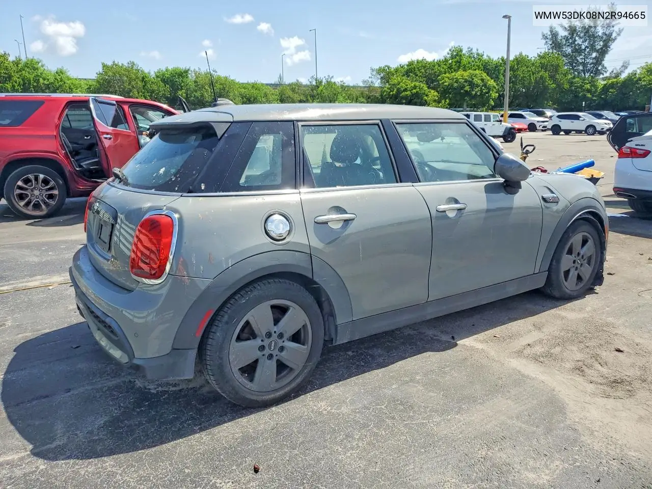 2022 Mini Cooper S VIN: WMW53DK08N2R94665 Lot: 61027846