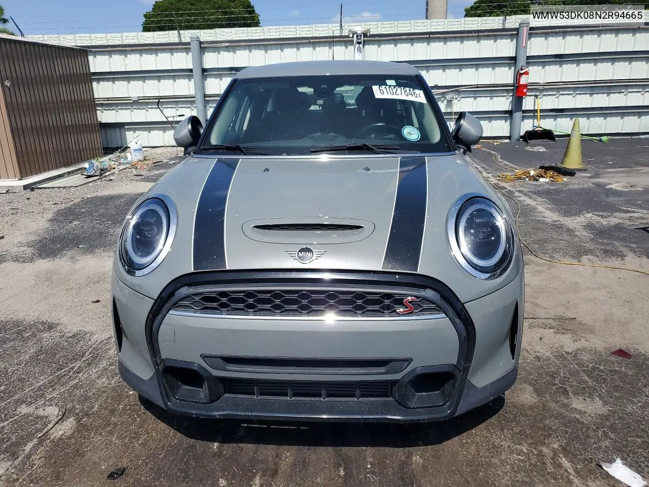 2022 Mini Cooper S VIN: WMW53DK08N2R94665 Lot: 61027846