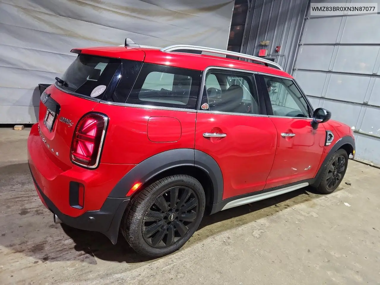 2022 Mini Cooper S Countryman All4 VIN: WMZ83BR0XN3N87077 Lot: 61528526